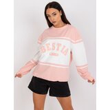 FANCY Sweatshirt-FA-BL-7699.04Peach | Shoptok.si