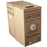 kabel UTP cat. 6, bakar, PVC jacket, 305m