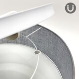  plafonsko svetlo sirja 1xE27/15W/230V prečnik 35 cm sivo | Eponuda.com