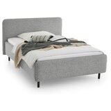 Meise Möbel Svijetlo sivi tapecirani bračni krevet bez podnice 140x200 cm Primo – | shoptok.hr