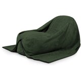 SLOWDOWN Zelena otroška vreča za sedenje iz rebrastega žameta Cocoon 120 – | Shoptok.si