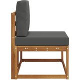Vanjski krajnji kauč Prirodna i antracit 91 x 63 x 73 cm | shoptok.hr
