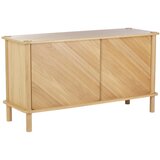 UMAGE Komoda iz masivnega hrasta z drsnimi vrati v naravni barvi 135x73,5x48 cm Italic – | Shoptok.si