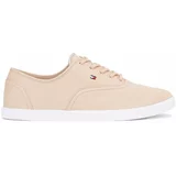 Tommy Hilfiger Tenis superge Canvas Lace Up Sneaker FW0FW07805 Misty Blush TRY