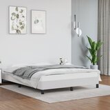 vidaXL Posteljni okvir bel 140x200 cm umetno usnje Cene