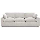 Bobochic Paris Bež sedežna garnitura iz rebrastega žameta 250 cm Belair – | Shoptok.si