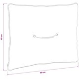  Jastučić za leđa PUTTEN 100% poliester Dizajn lista - Dezen s listom 60 x 40 x 10 cm Poliester | shoptok.hr