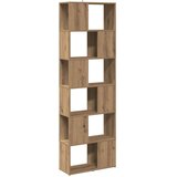 vidaXL Knjižna omara/razdelilnik sob Artisan Oak 60x24x186 cm | Shoptok.si