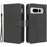 INORCO Ovitek za telefon iz PU usnja+PC za Google Pixel Fold, ovitek denarnice s stojalom z diamantno teksturo, (22036078) Cene