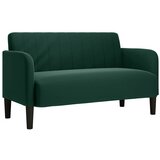  Dvosjed tamnozeleni 109 cm baršun | shoptok.hr