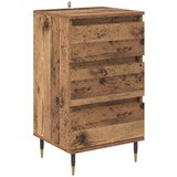 vidaXL Strani šal s predalom Star les 35 x 40 x 70 cm Konstruiran les | Shoptok.si