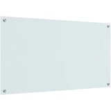  Kuhinjski zid 2 pcs Bijelo 110 x 60 cm Staklo otporno na udarce | shoptok.hr