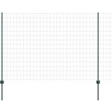 vidaXL Euro Ograda s 5 Postova Zelena 1.6x10 m Čelik | shoptok.hr