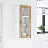  Zidni stakleni ormarić PORTO Umjetnički hrast 40 x 31 x 100 cm | Eponuda.com