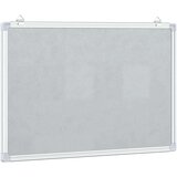 vidaXL magnetna tabla 80x60x1,7 cm aluminij | Shoptok.si