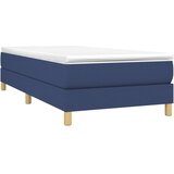  s oprugama i madracem plavi 80x200 cm od tkanine | shoptok.hr