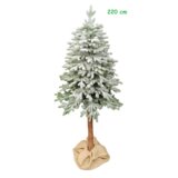  Umjetno božićno drvce - NATUR EXCLUSIVE snježno - 220cm | shoptok.hr