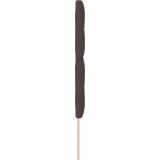  LED Uzglavlje Tamnosmeđe 80 cm Tkanina | shoptok.hr