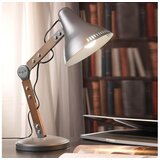  ONLI - Stona lampa ARCHITETTO 1xE27/22W/230V 62 cm siva/braon | Eponuda.com