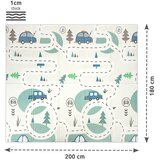 Lorelli dvostrana termo podloga za igru 180-200 cm, sklopiva - Wild Animals | shoptok.hr
