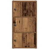 vidaXL Regal za knjige boja starog drva 40x24x77 cm konstruirano drvo | shoptok.hr