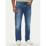 Tommy Jeans Jeans hlače Ryan DM0DM18737 Modra Straight Fit