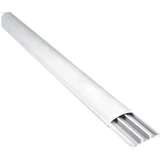 Podna plastična kanalica zaobljena 90x20mm 2m CT2 bijela