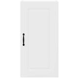 vidaXL Stenska kuhinjska omarica Bela 40 x 31 x 80 cm Konstruiran les | Shoptok.si