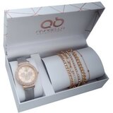  crocus, poklon set, ručni sat i narukvica, siva ( 505027 ) cene