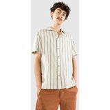 Brixton Cru Stripe Srajca beige / pne ndle / acqtc gree Cene