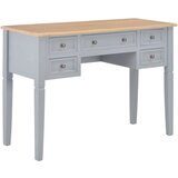  Pisaći stol sivi 109,5 x 45 x 77,5 cm drveni | shoptok.hr