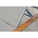 Gardenson Vrtni Ležalnik Naxos, Siva, Bež | Shoptok.si