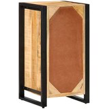 vidaXL Predalčnik 40x40x90 cm Masivni neobdelan les Mango | Shoptok.si