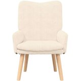  Fotelja Krema 63 x 67 x 94 cm tkanina | Shoptok.si
