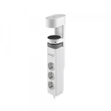 sl3000 3 utičnice, 1,5m usb a/c, produžni kabl beli ( k574 )