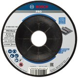 Bosch Lepljeni brusni disk PRO Metal za male ugaone brusilice, otvor 22,23mm, oSa 2608603181 Cene