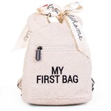 Childhome dječji ruksak my first bag teddy off white cijene
