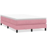  Box Spring krevet bez madraca ružičasti 120x210 cm samt | shoptok.hr