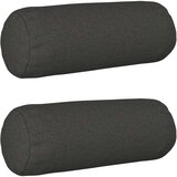  Presvlaka za jastuk 2 pcs HEERLEN Tamnosiva Ø 15 x 40 cm | shoptok.hr