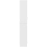  Vitrina bijela 82,5 x 30,5 x 185 cm konstruirano drvo | Eponuda.com