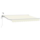  Električni zložljiv senčnik krema 3,5 x 2,5 m, (5000206306) | Shoptok.si