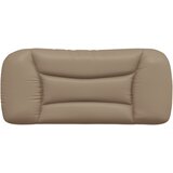  Jastuk za uzglavlje Hvar boja cappuccina 80 cm od umjetne kože | shoptok.hr
