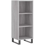  Komoda boja hrasta sonome 34,5x32,5x90 cm konstruirano drvo | shoptok.hr