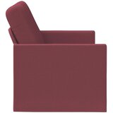  Kauč za dvoje Vinska crvena 150 x 81 x 82 cm Tkanina | shoptok.hr