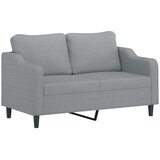  Dvosjed od tkanine svjetlosivi 140 cm | shoptok.hr