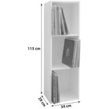 MID.YOU REGAL ZA GRAMOFONSKE PLOŠČE | Shoptok.si