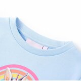  Dječja topla majica svjetloplava 92 | shoptok.hr