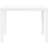  Stol za vrt Bijelo 100 x 100 x 73 cm poliratan | Eponuda.com
