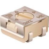 Bourns cermet trim potenciometar, 10 kω, 0,25 w, smd, vrh, 3314G-2-103E cermet trimer 0.25 w 10 kΩ 210 ° 240 ° 1 st. Cijene