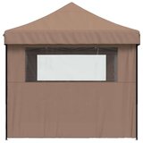 Šator za svadbe - šator za zabave Smeđa 279 x 410 x 315 cm Oxford tkanina | shoptok.hr